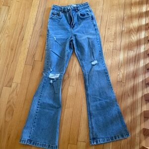 Cotton On high rise flare jeans size 4